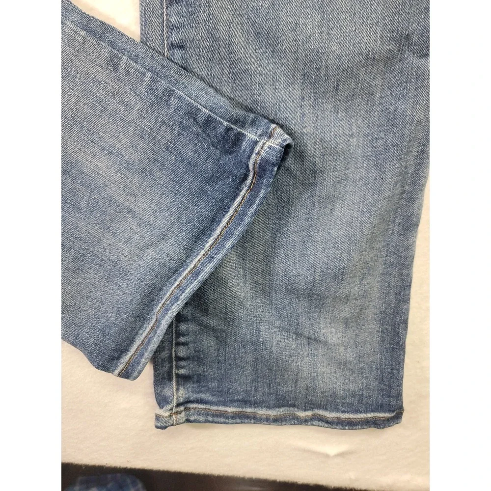 GUESS Jeans Women's 30 Mid Rise Bootcut‎ Blue Denim Medium Wash Stretch